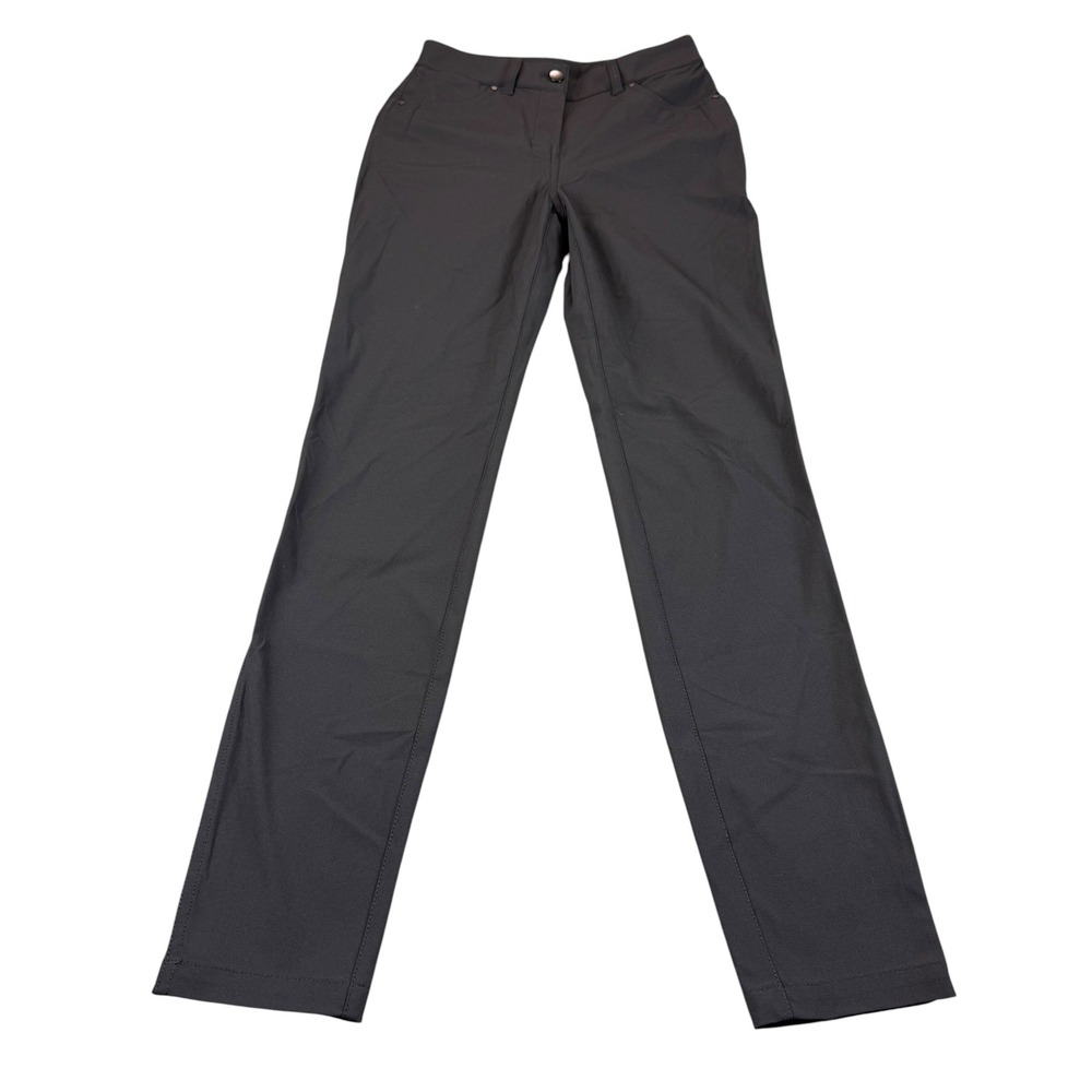 Lululemon City Sleek 5 Pkt HR Pant 30 Black Warpstreme High Rise‎ Size 2 LW5EHDS